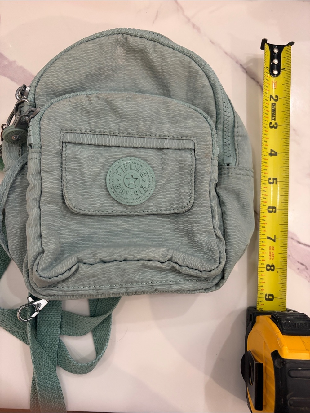 Kipling Mini Backpack in Mint - Picture 5 of 5